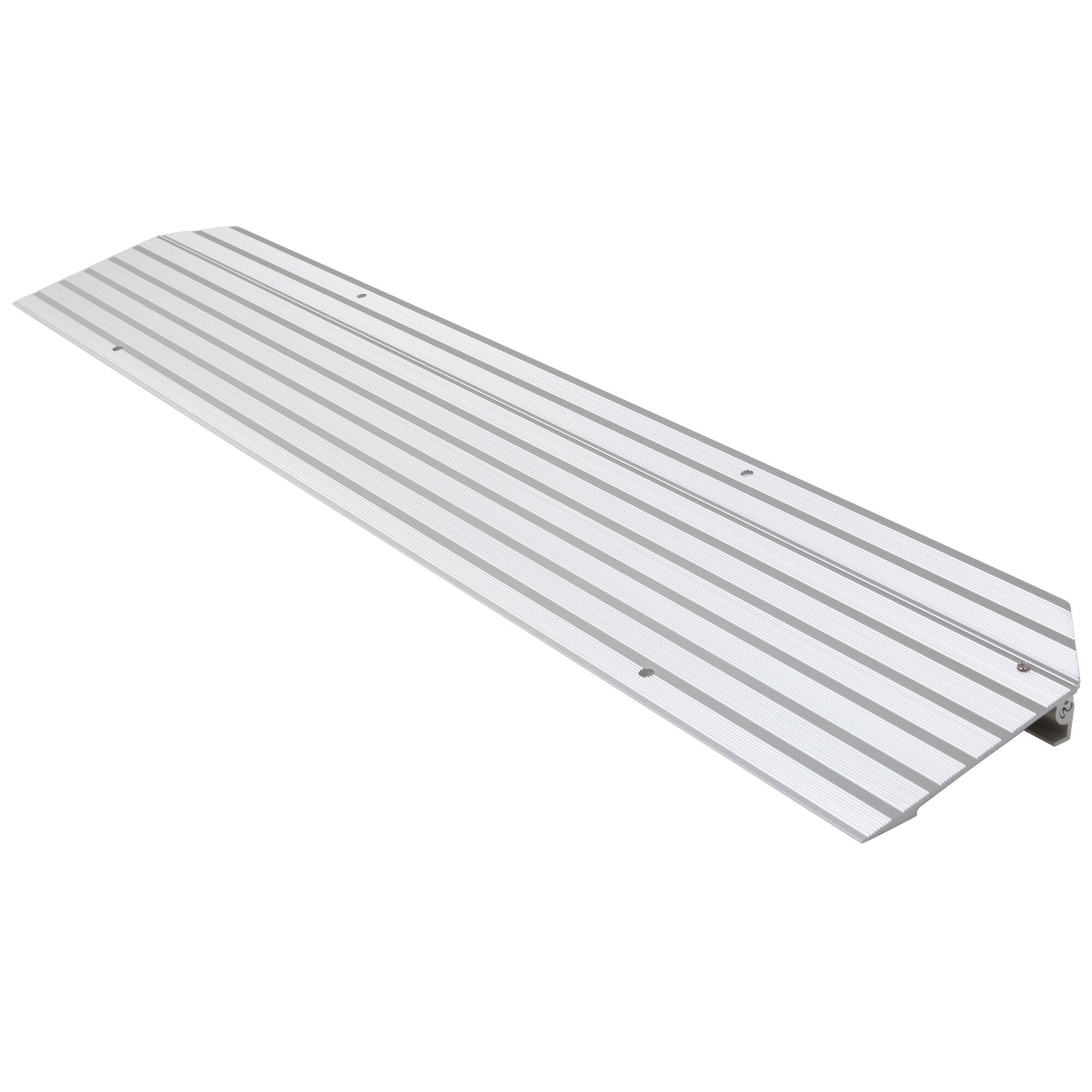 Silver Spring Aluminum Modular Threshold Ramp - 6.625in. Length, 34in. Width, 600-Lb. Capacity, 0.75in. to 1.25in. Rise, Model# THR1